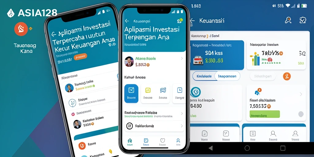 Tampilan antarmuka pengguna ASIA128 yang modern dan intuitif.
