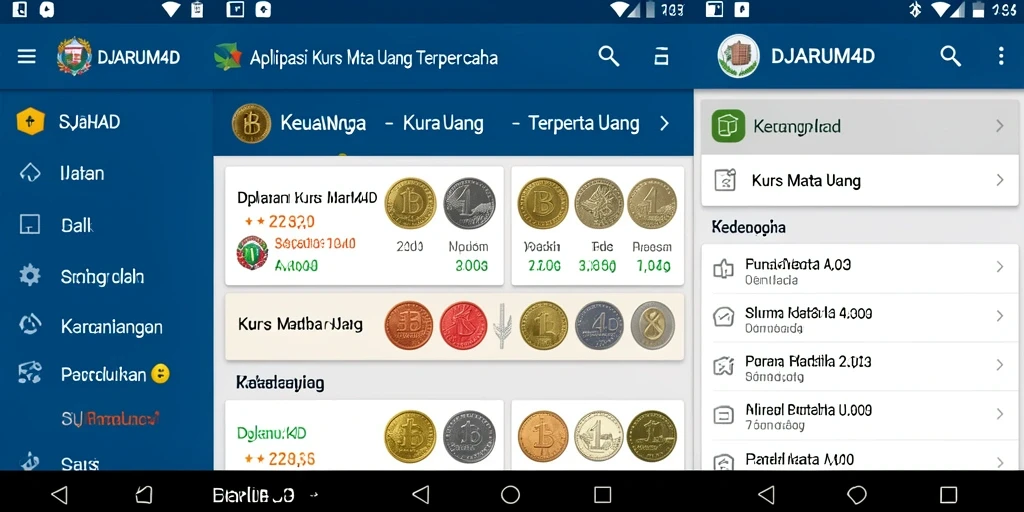 Tampilan antarmuka DJARUM4D yang sederhana dan informatif untuk kurs mata uang.