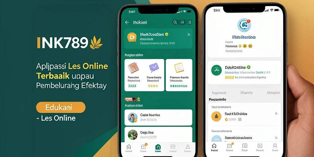 Tampilan antarmuka pengguna INK789 yang intuitif dan menarik.