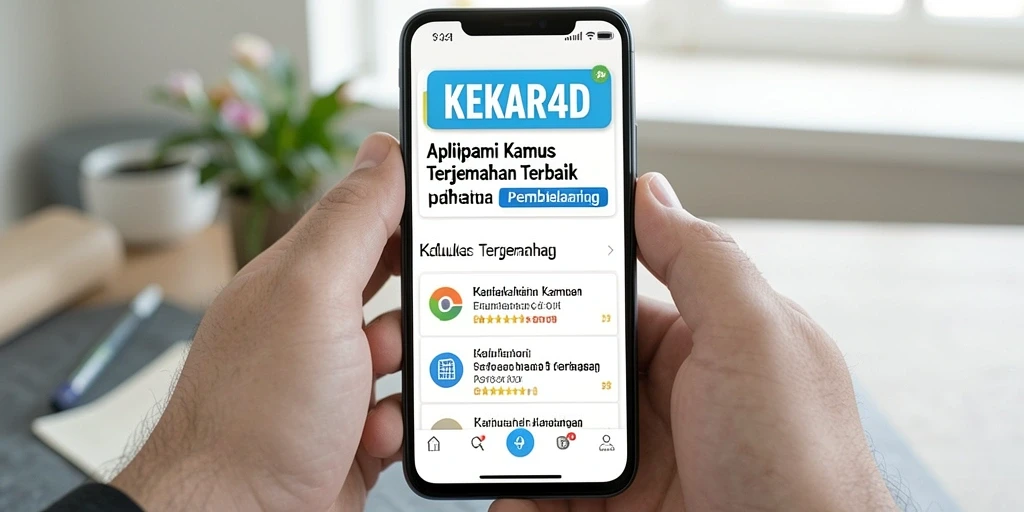 Tampilan antarmuka pengguna aplikasi KEKAR4D yang sederhana dan intuitif.