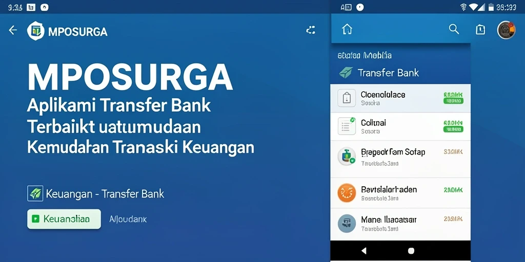 Antarmuka aplikasi MPOSURGA yang sederhana dan fungsional.