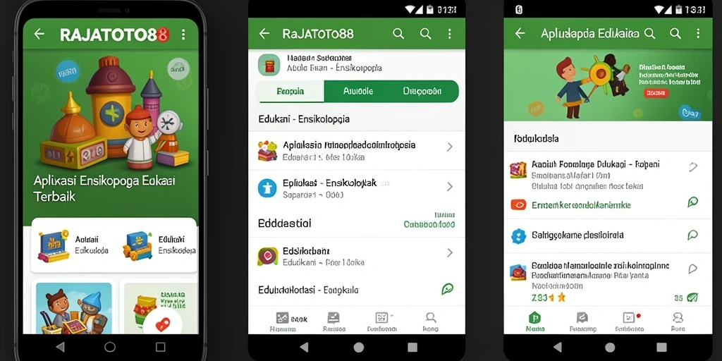 Tampilan antarmuka aplikasi RAJATOTO88 yang informatif dan interaktif.