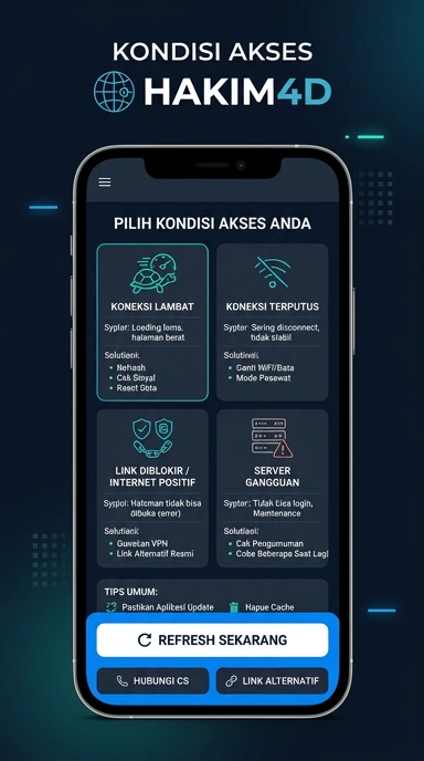 Link Alternatif Terbaik untuk Hakim4D