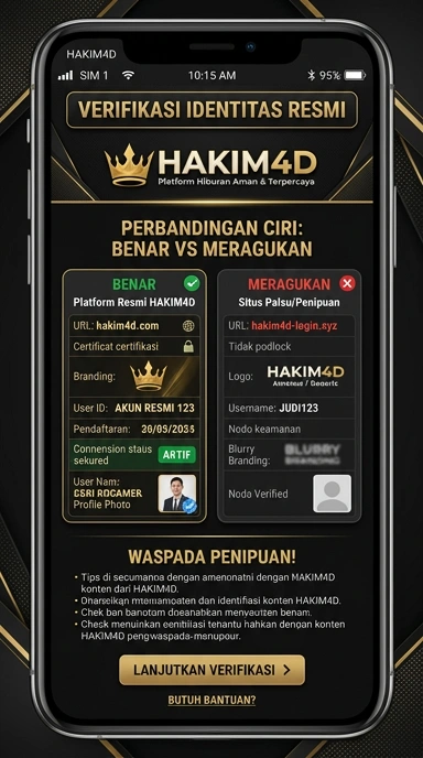 Kanal Resmi Unduh APK hakim4d untuk Android
